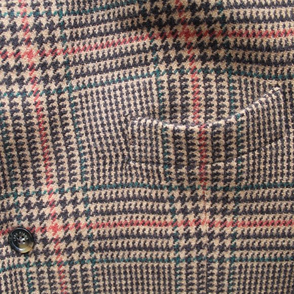 Loro Piana Burrows Men's Rain System Cashmere Jacket Size IT 56 Water-Resistant - Picture 5 of 11